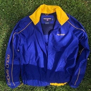 Vintage 90s Polo Sport Windbreaker Jacket *RARE*